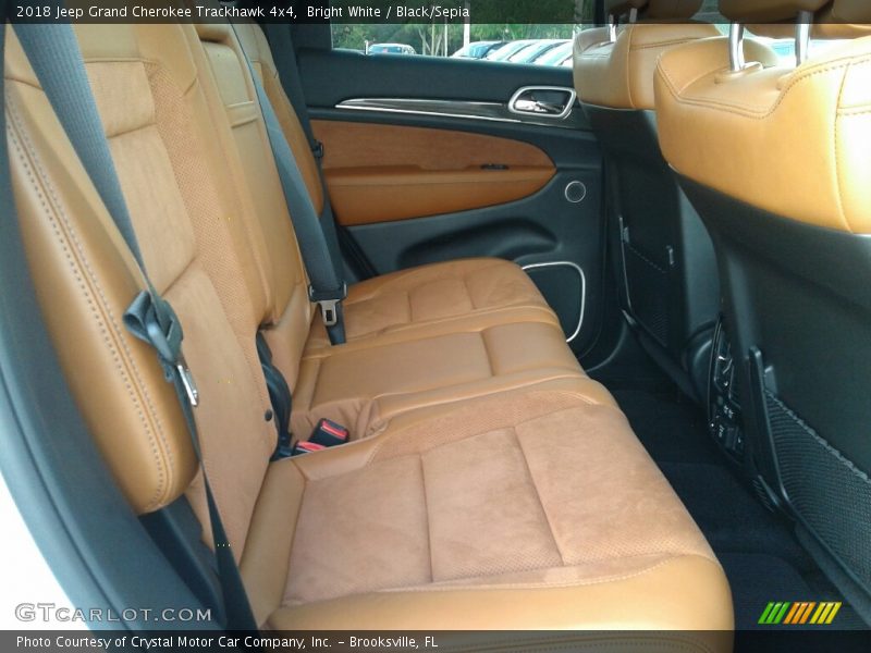 Rear Seat of 2018 Grand Cherokee Trackhawk 4x4