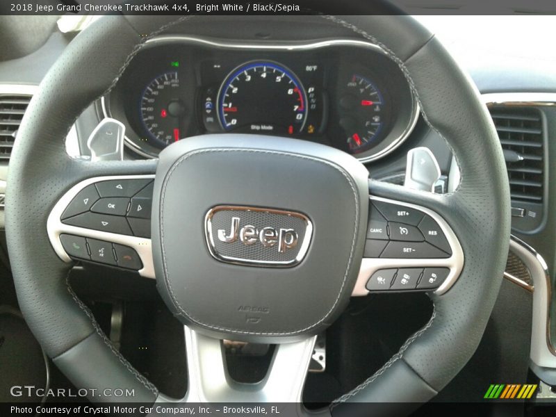  2018 Grand Cherokee Trackhawk 4x4 Steering Wheel
