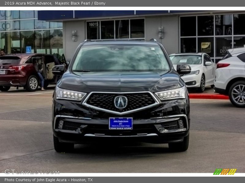 Majestic Black Pearl / Ebony 2019 Acura MDX Advance