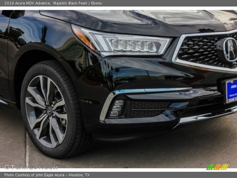 Majestic Black Pearl / Ebony 2019 Acura MDX Advance