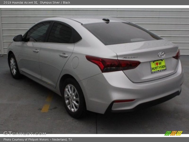 Olympus Silver / Black 2019 Hyundai Accent SE