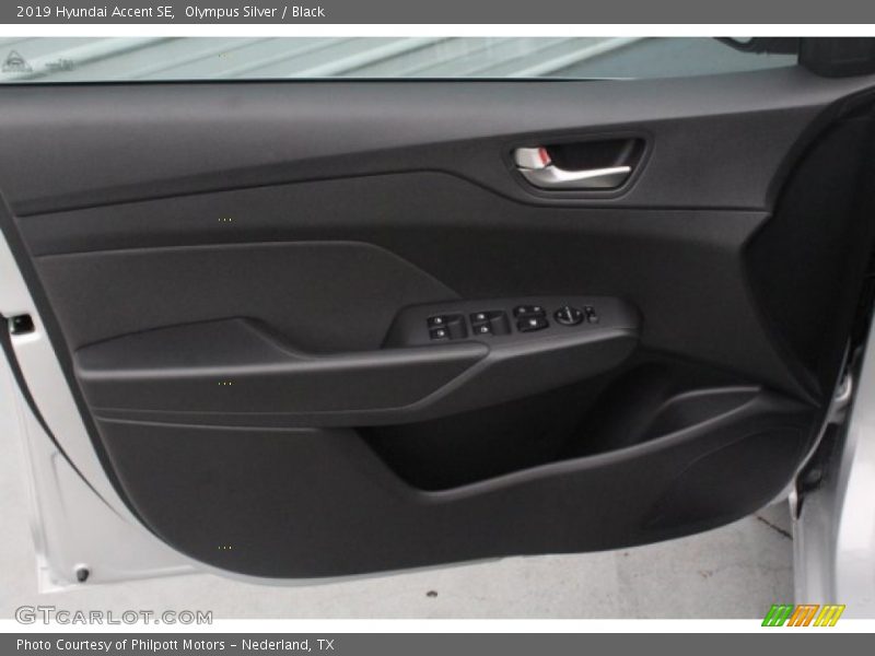 Olympus Silver / Black 2019 Hyundai Accent SE