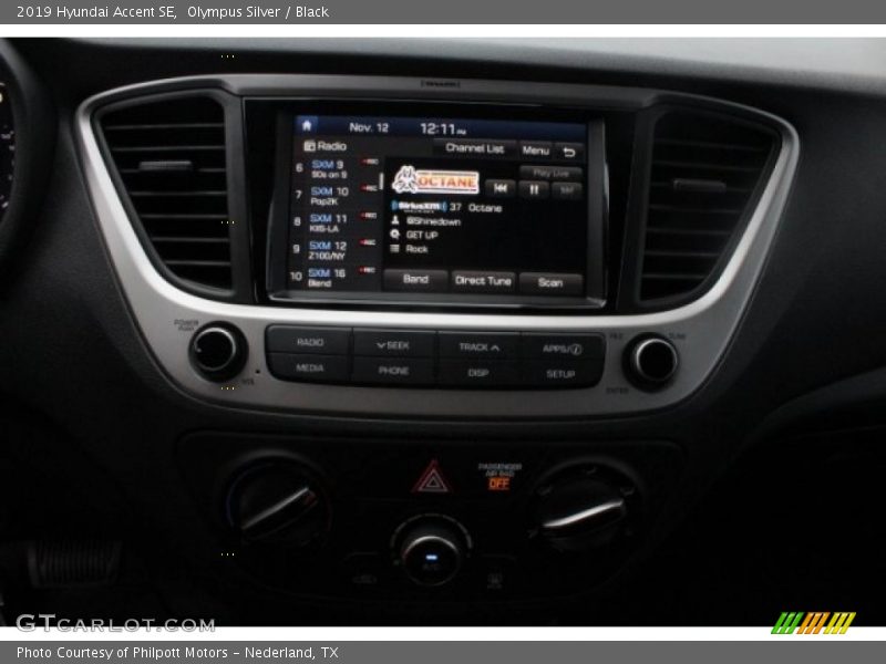 Olympus Silver / Black 2019 Hyundai Accent SE
