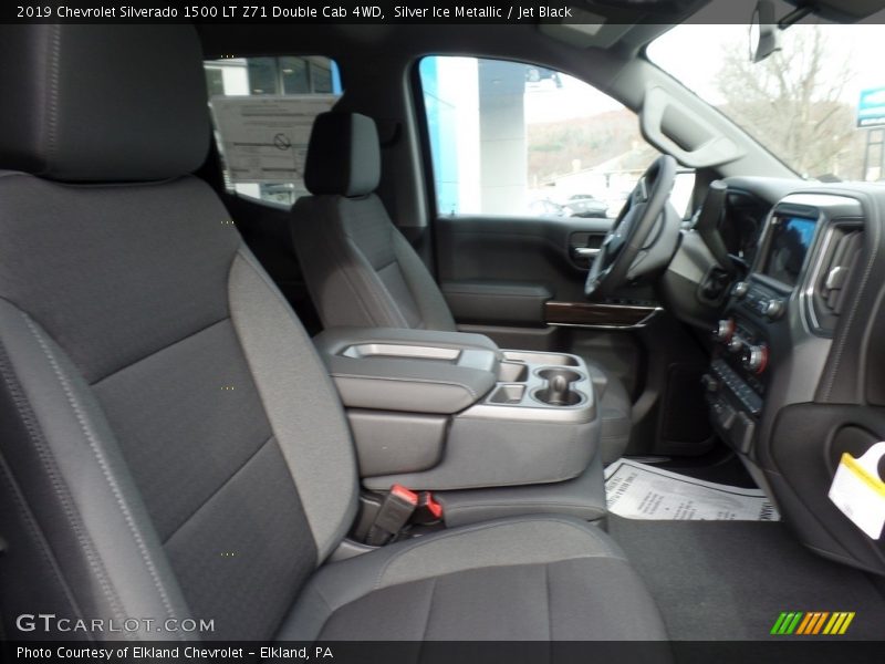 Silver Ice Metallic / Jet Black 2019 Chevrolet Silverado 1500 LT Z71 Double Cab 4WD