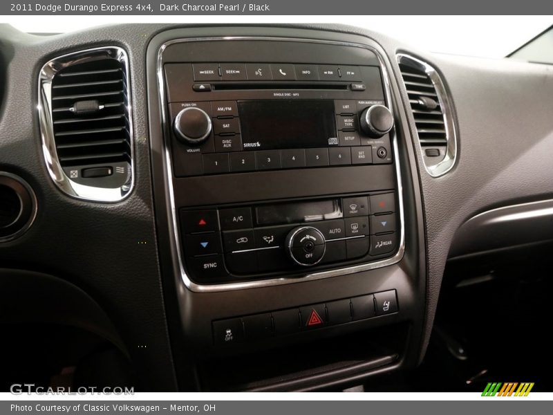 Dark Charcoal Pearl / Black 2011 Dodge Durango Express 4x4