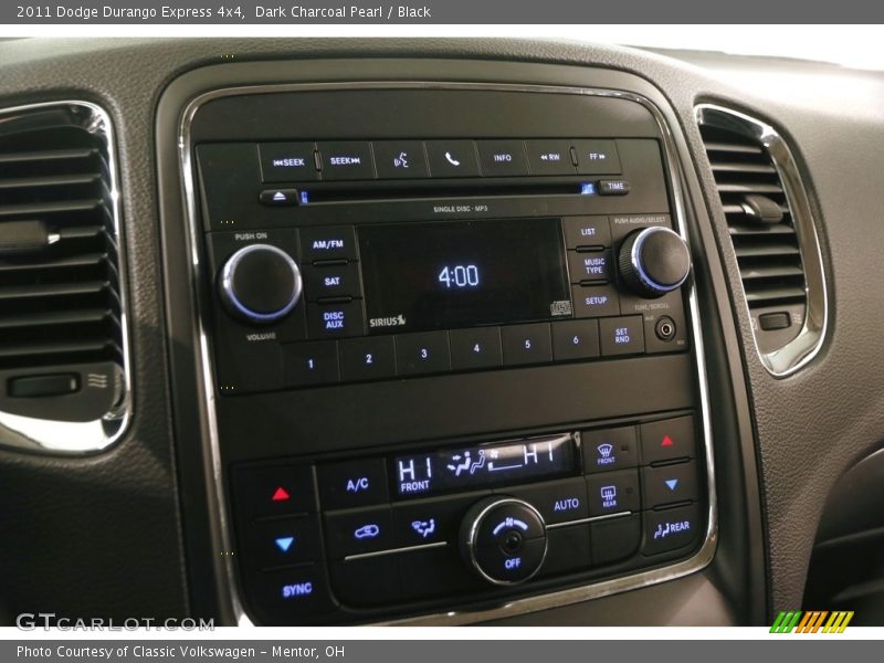 Dark Charcoal Pearl / Black 2011 Dodge Durango Express 4x4