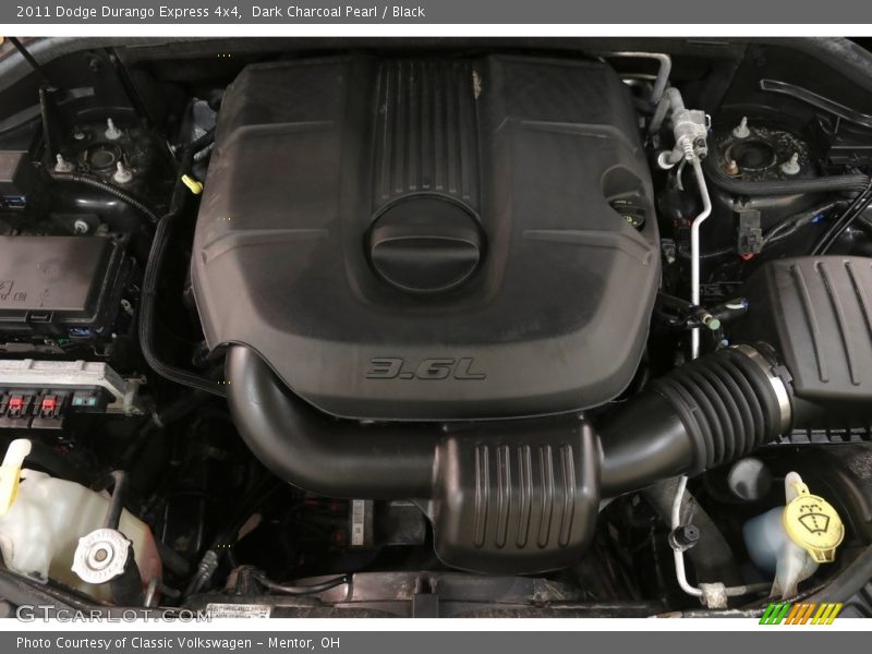 Dark Charcoal Pearl / Black 2011 Dodge Durango Express 4x4