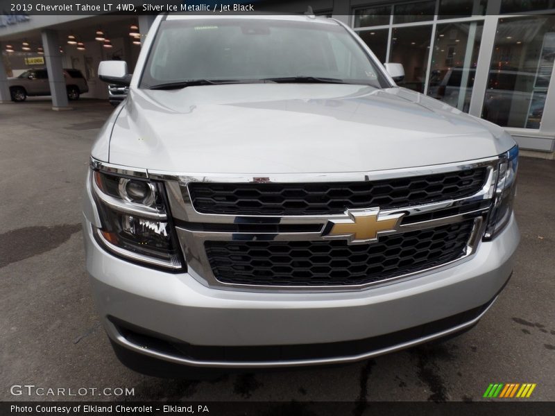 Silver Ice Metallic / Jet Black 2019 Chevrolet Tahoe LT 4WD