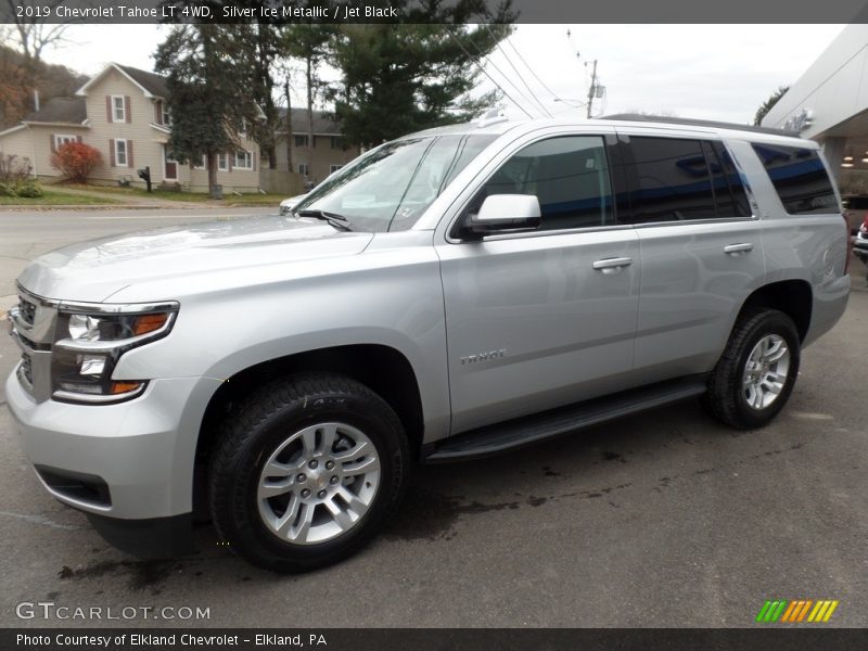 Silver Ice Metallic / Jet Black 2019 Chevrolet Tahoe LT 4WD