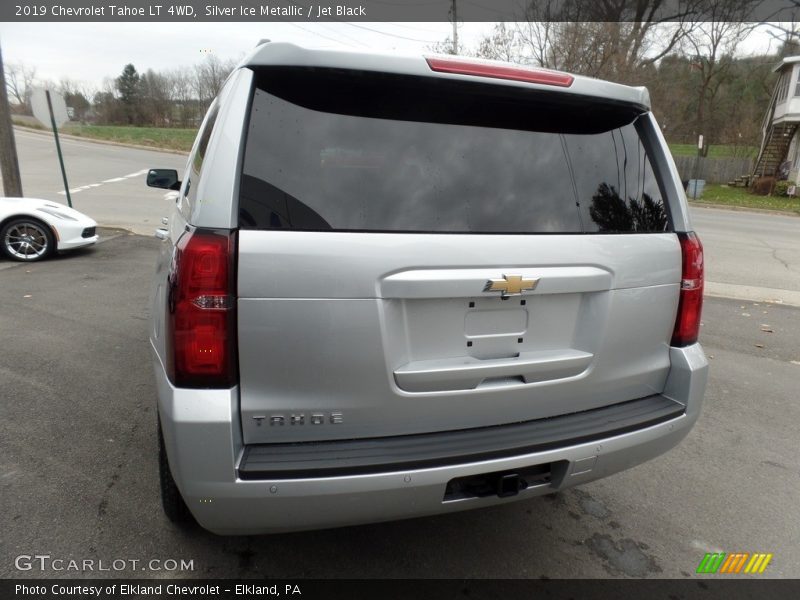 Silver Ice Metallic / Jet Black 2019 Chevrolet Tahoe LT 4WD