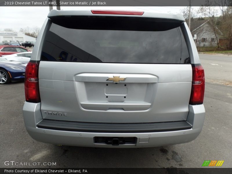 Silver Ice Metallic / Jet Black 2019 Chevrolet Tahoe LT 4WD