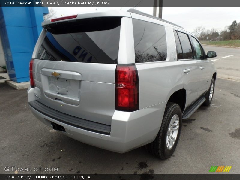 Silver Ice Metallic / Jet Black 2019 Chevrolet Tahoe LT 4WD