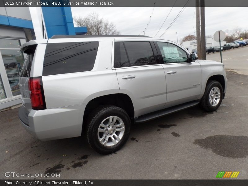 Silver Ice Metallic / Jet Black 2019 Chevrolet Tahoe LT 4WD