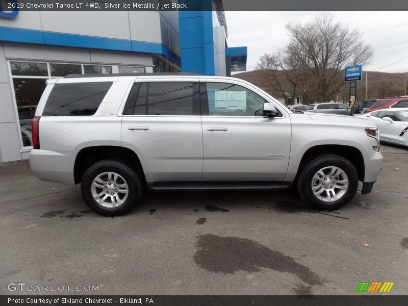 Silver Ice Metallic / Jet Black 2019 Chevrolet Tahoe LT 4WD