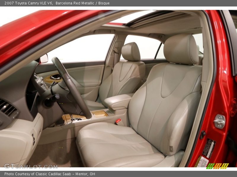 Barcelona Red Metallic / Bisque 2007 Toyota Camry XLE V6
