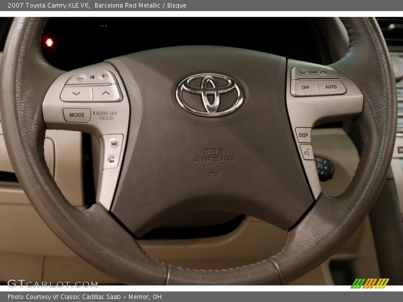 Barcelona Red Metallic / Bisque 2007 Toyota Camry XLE V6