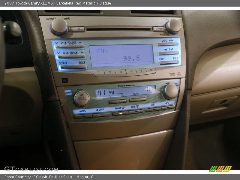 Barcelona Red Metallic / Bisque 2007 Toyota Camry XLE V6