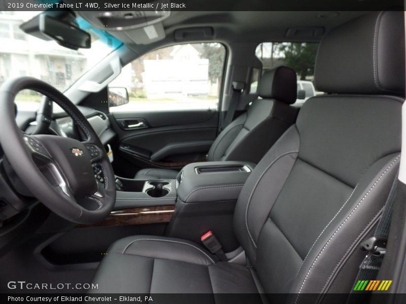 Silver Ice Metallic / Jet Black 2019 Chevrolet Tahoe LT 4WD