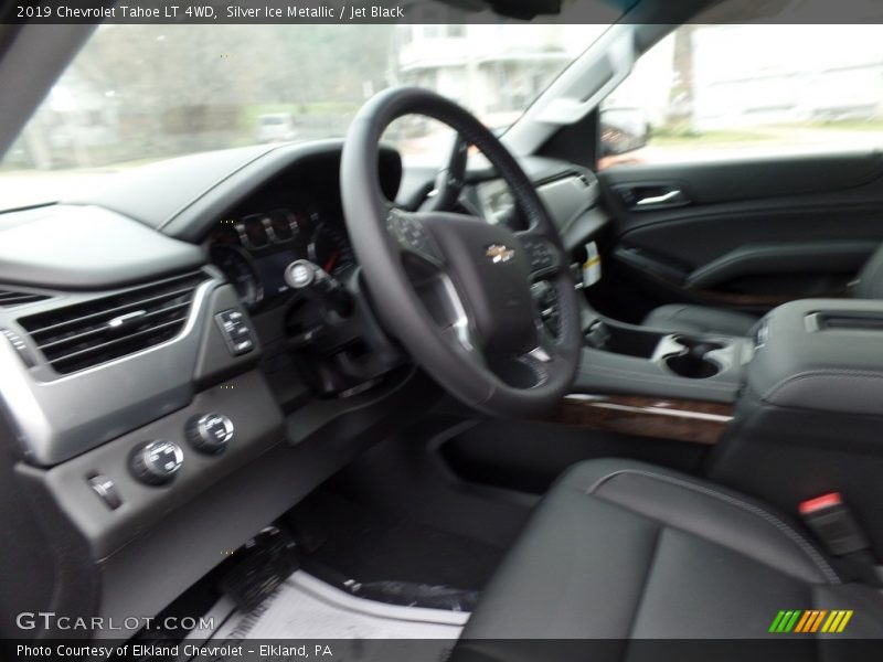 Silver Ice Metallic / Jet Black 2019 Chevrolet Tahoe LT 4WD