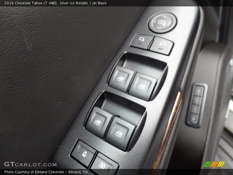 Silver Ice Metallic / Jet Black 2019 Chevrolet Tahoe LT 4WD