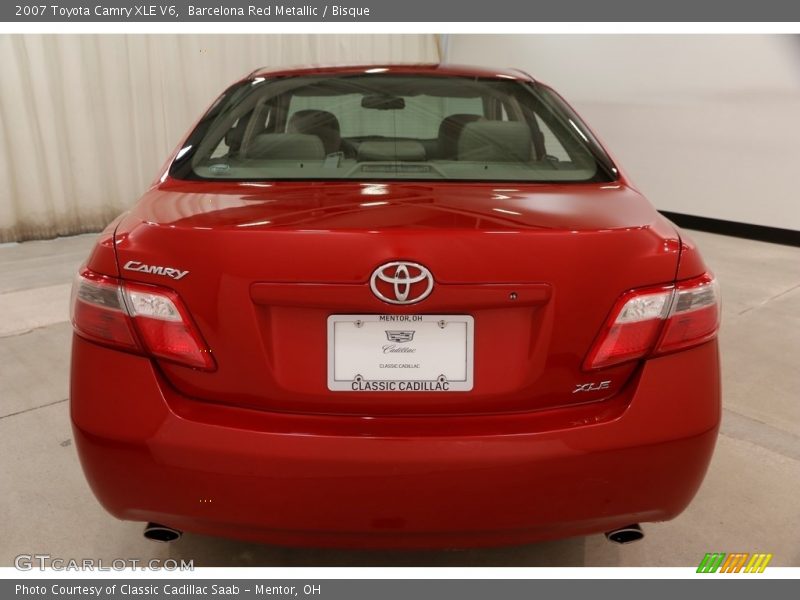 Barcelona Red Metallic / Bisque 2007 Toyota Camry XLE V6