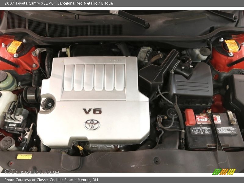 Barcelona Red Metallic / Bisque 2007 Toyota Camry XLE V6