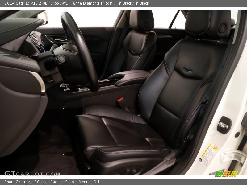 White Diamond Tricoat / Jet Black/Jet Black 2014 Cadillac ATS 2.0L Turbo AWD
