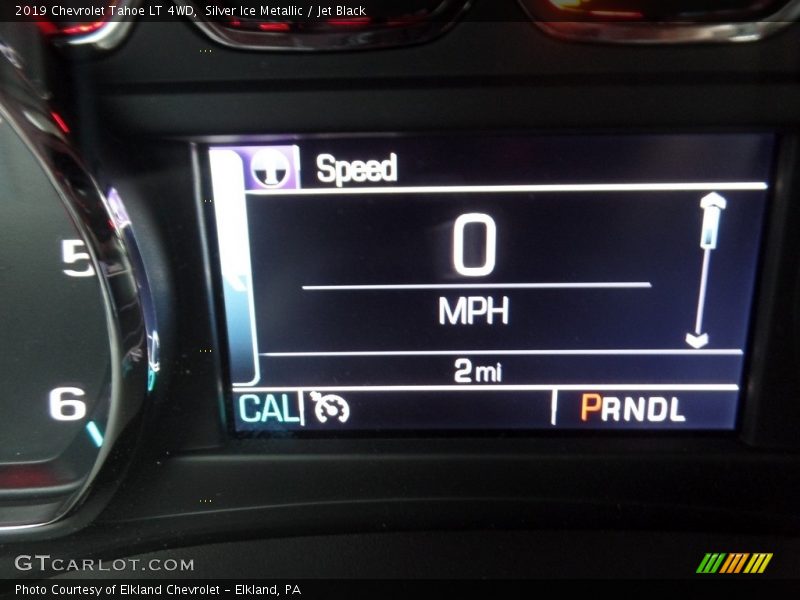 Silver Ice Metallic / Jet Black 2019 Chevrolet Tahoe LT 4WD