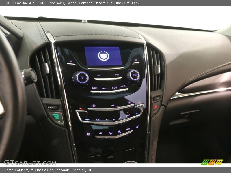 White Diamond Tricoat / Jet Black/Jet Black 2014 Cadillac ATS 2.0L Turbo AWD