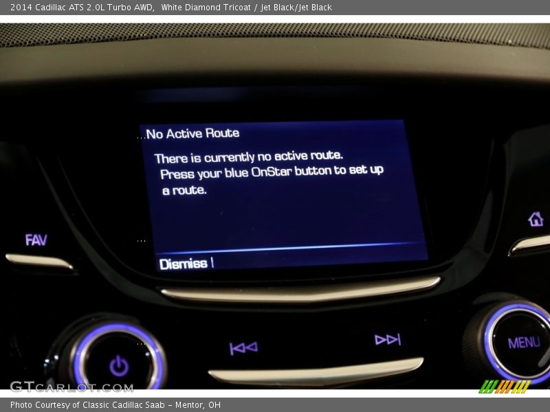 White Diamond Tricoat / Jet Black/Jet Black 2014 Cadillac ATS 2.0L Turbo AWD