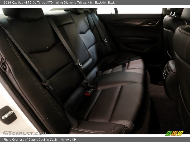 White Diamond Tricoat / Jet Black/Jet Black 2014 Cadillac ATS 2.0L Turbo AWD