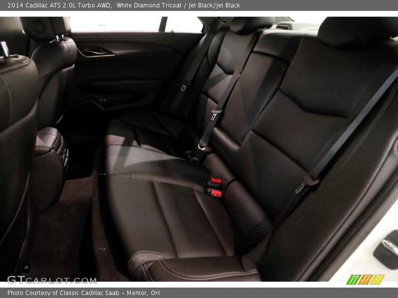 White Diamond Tricoat / Jet Black/Jet Black 2014 Cadillac ATS 2.0L Turbo AWD