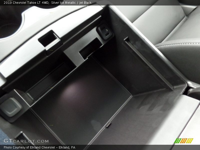 Silver Ice Metallic / Jet Black 2019 Chevrolet Tahoe LT 4WD
