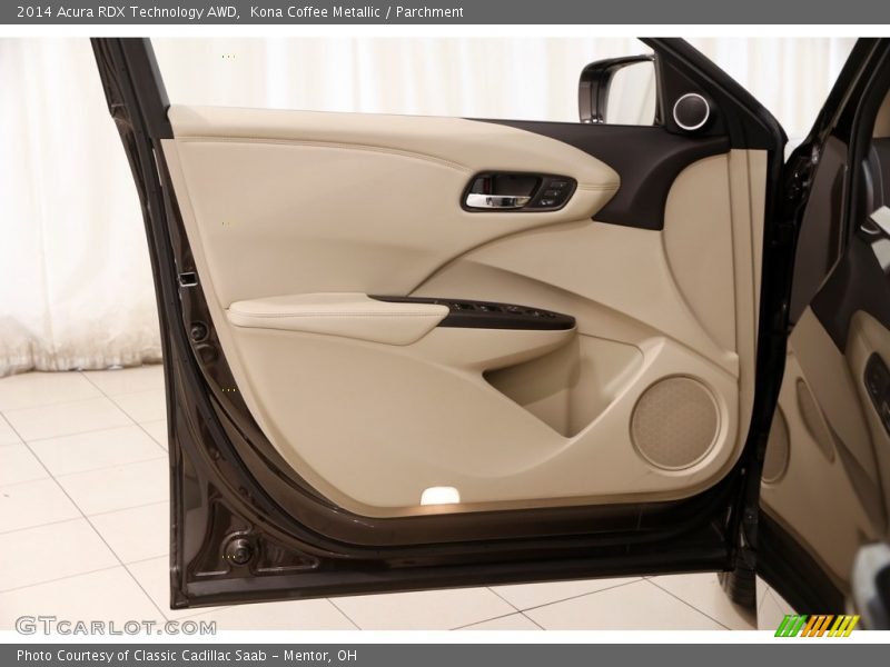 Kona Coffee Metallic / Parchment 2014 Acura RDX Technology AWD