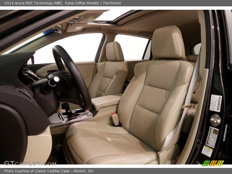 Kona Coffee Metallic / Parchment 2014 Acura RDX Technology AWD