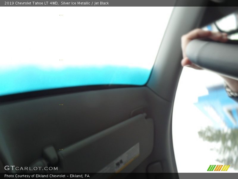 Silver Ice Metallic / Jet Black 2019 Chevrolet Tahoe LT 4WD