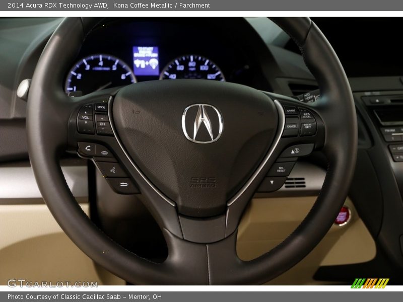 Kona Coffee Metallic / Parchment 2014 Acura RDX Technology AWD