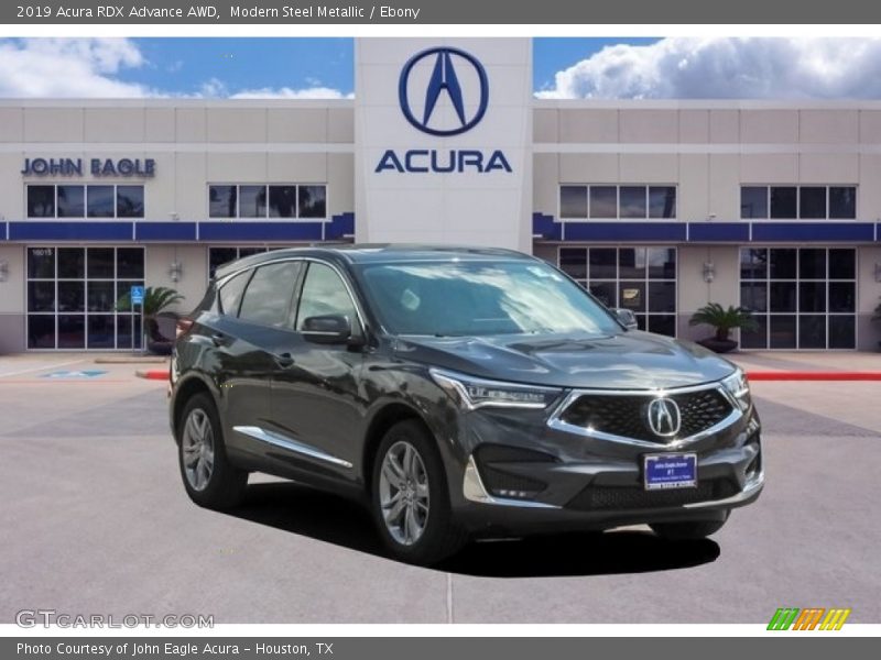 Modern Steel Metallic / Ebony 2019 Acura RDX Advance AWD
