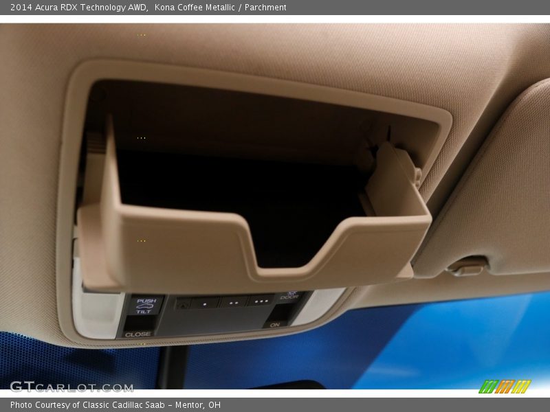 Kona Coffee Metallic / Parchment 2014 Acura RDX Technology AWD