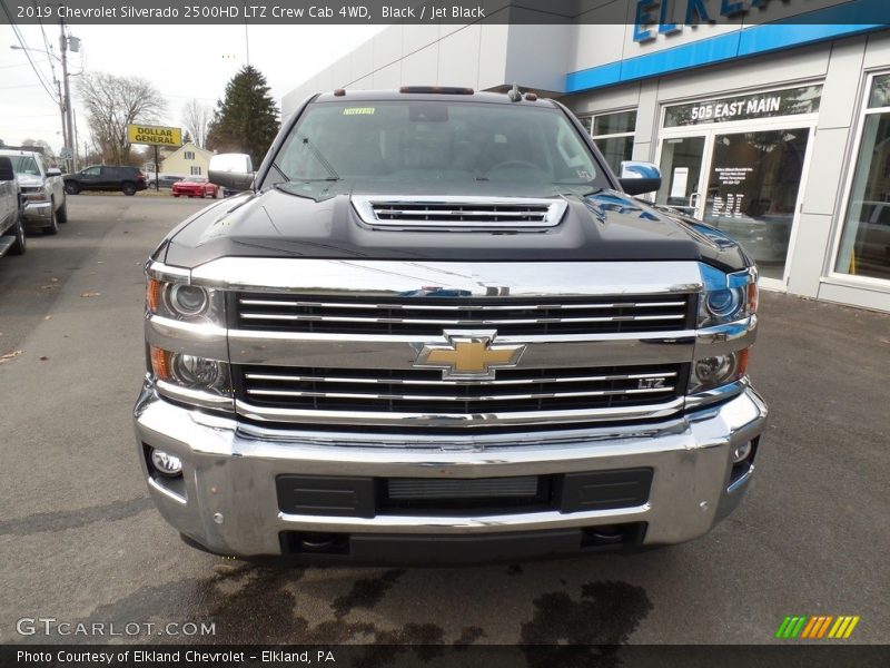Black / Jet Black 2019 Chevrolet Silverado 2500HD LTZ Crew Cab 4WD