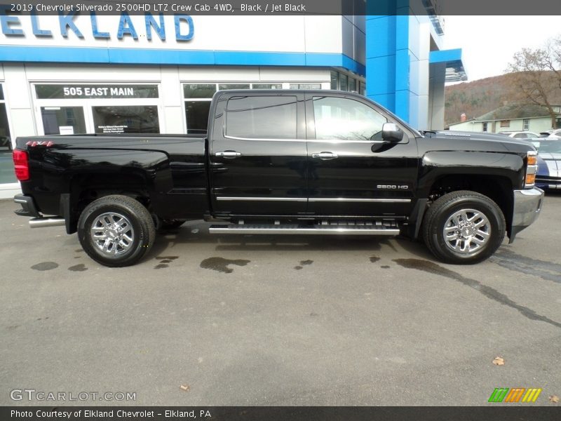 Black / Jet Black 2019 Chevrolet Silverado 2500HD LTZ Crew Cab 4WD
