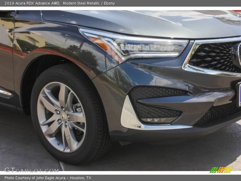 Modern Steel Metallic / Ebony 2019 Acura RDX Advance AWD