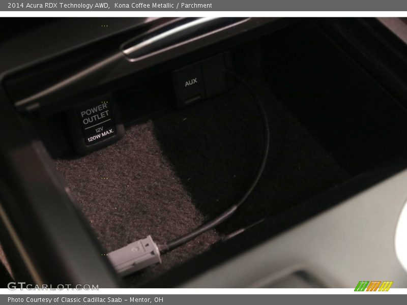 Kona Coffee Metallic / Parchment 2014 Acura RDX Technology AWD