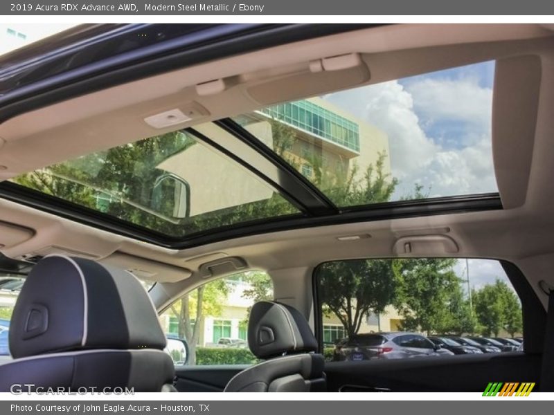 Sunroof of 2019 RDX Advance AWD