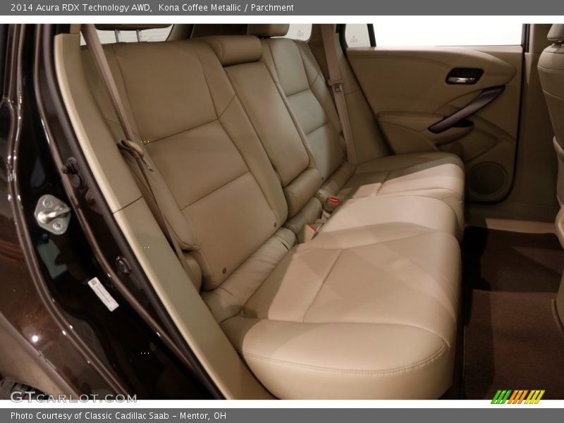 Kona Coffee Metallic / Parchment 2014 Acura RDX Technology AWD