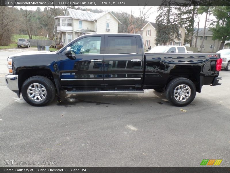 Black / Jet Black 2019 Chevrolet Silverado 2500HD LTZ Crew Cab 4WD