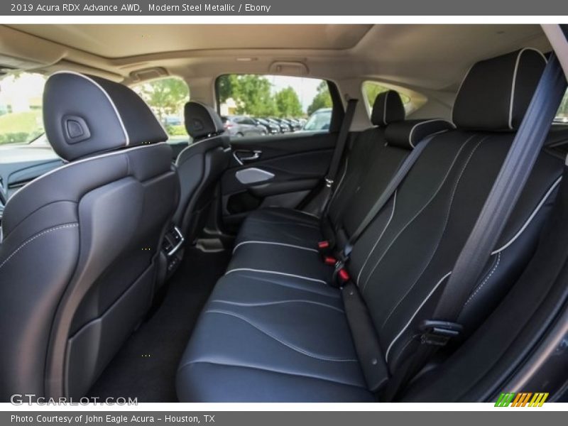 Rear Seat of 2019 RDX Advance AWD