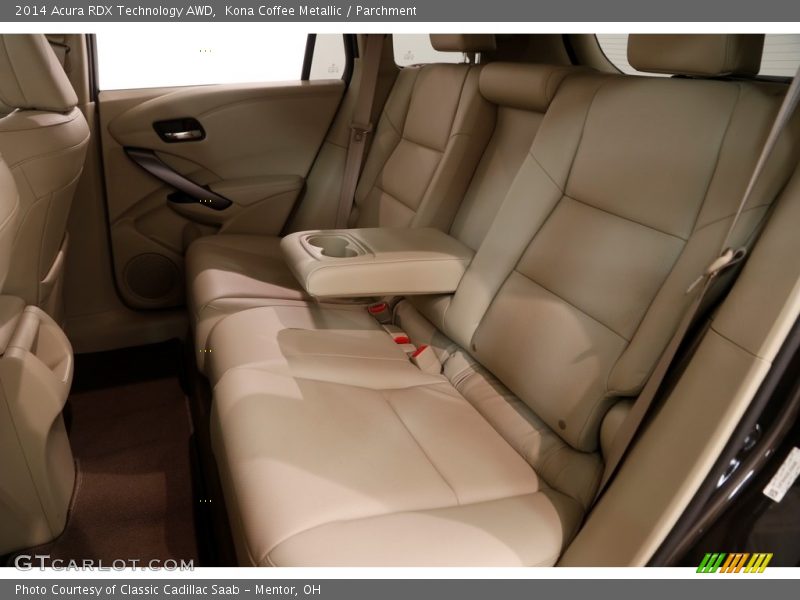 Kona Coffee Metallic / Parchment 2014 Acura RDX Technology AWD