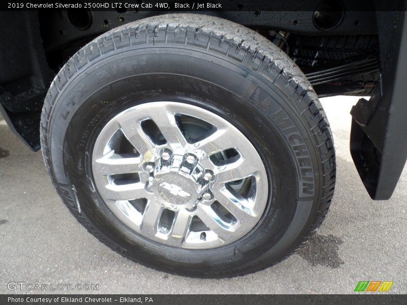 Black / Jet Black 2019 Chevrolet Silverado 2500HD LTZ Crew Cab 4WD