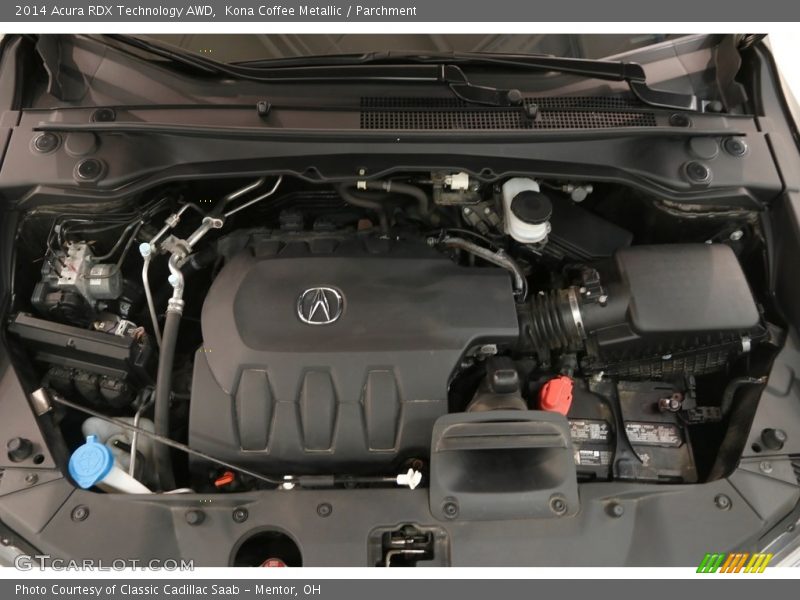 Kona Coffee Metallic / Parchment 2014 Acura RDX Technology AWD